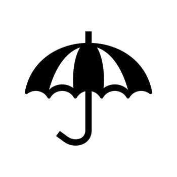 Umbrella Icon Vector Symbol Design Illustration