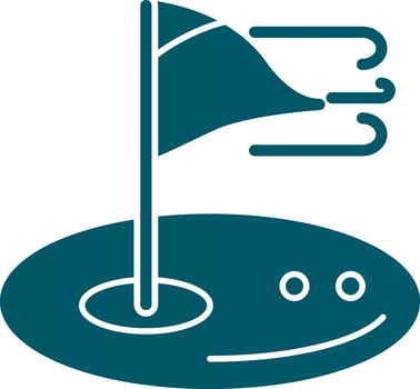Golf Vector Icon Design