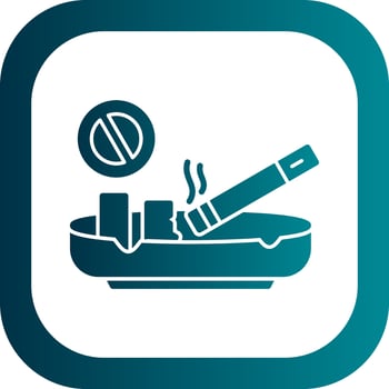 Quit smoking Vector Icon Design