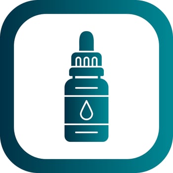 Vape liquid Vector Icon Design
