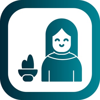Hestia Vector Icon Design