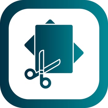 Paper crafts Vector Icon Design