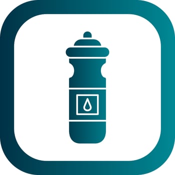 Drinking bottle Vector Icon Design