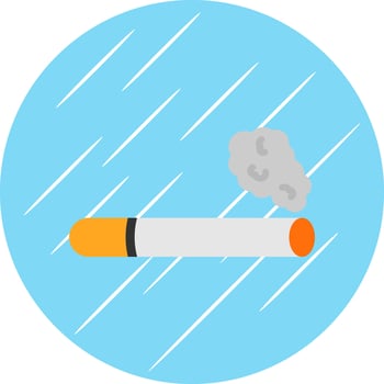 Cigarette Vector Icon Design