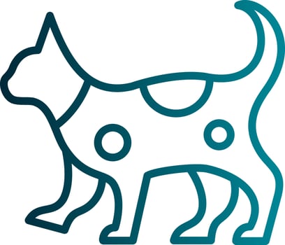 Cat Vector Icon Design