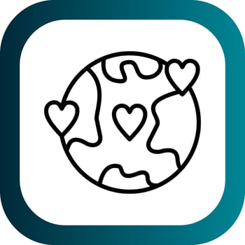Mother earth day Vector Icon Design