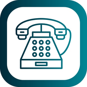 Telephone Vector Icon Design