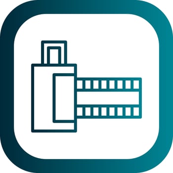 Camera roll Vector Icon Design