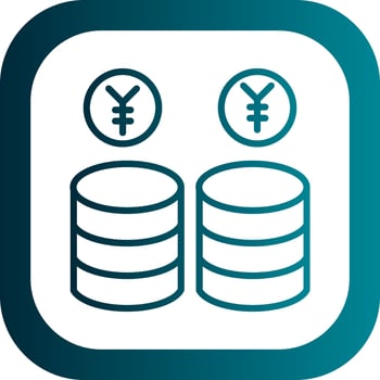 Yen Vector Icon Design