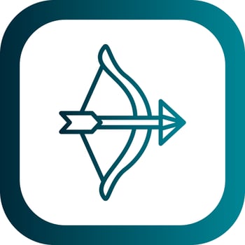 Archer Vector Icon Design