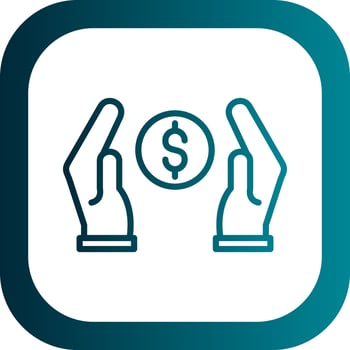 Saving Vector Icon Design