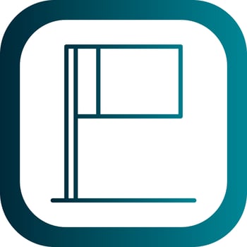 Flag Vector Icon Design