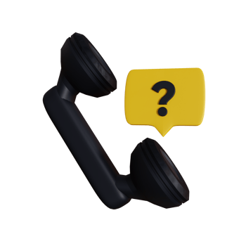 call center agent retro style 3d illustration png