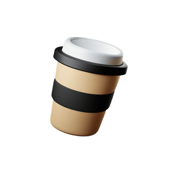 Paper coffee cup png
