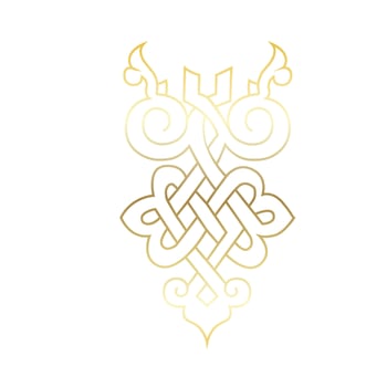Arabic oriental damask vintage baroque scroll ornament swirl. Victorian monogram heraldic shield swirl. Retro floral leaf pattern border foliage antique acanthus calligraphy engraved tattoo. vector