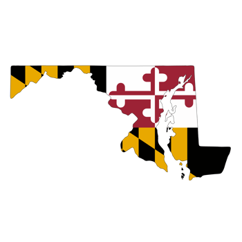 Maryland Flag - State of America png