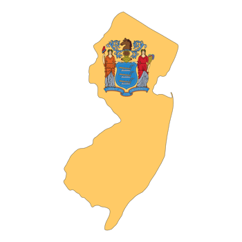 New Jersey Flag - State of America png