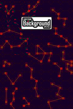 Abstract colorful background with grunge texture vector