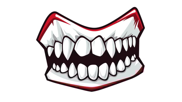 Radiant Smiles Nurturing Dental Health and Confidence with Strong Teeth vector
