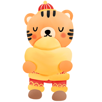 cute chinese tiger png