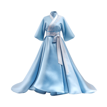 3D hanbok aesthetic png