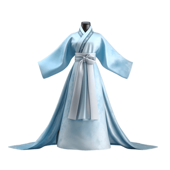 3D hanbok aesthetic png