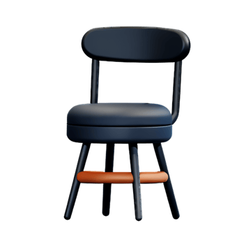 Chair isolated on white background png