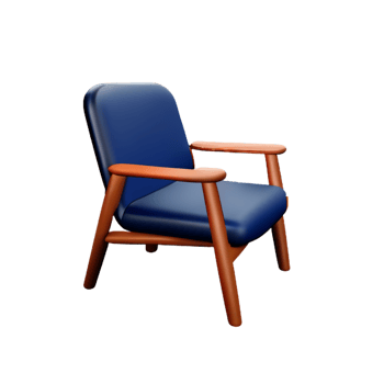 Chair isolated on white background png
