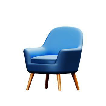 Chair isolated on white background png