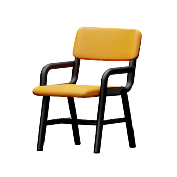 Chair isolated on white background png