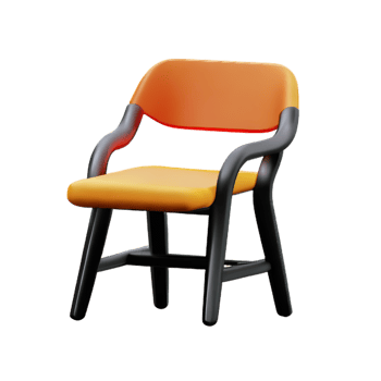 Chair isolated on white background png