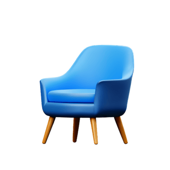 Chair isolated on white background png