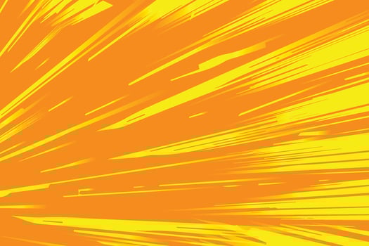 speed  light lines isolated on background stripe and radial effect style for manga speed frame, superhero action, explosion background vector