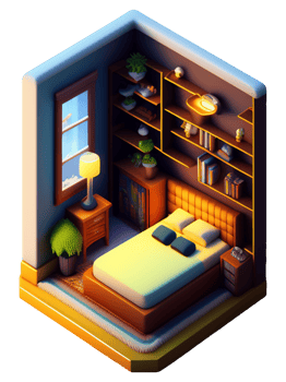 Comfortable Baby Girl Room generative with AI png