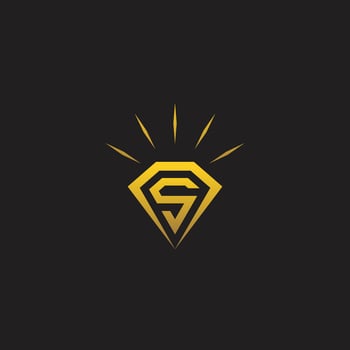 Creative Diamond Concept Logo Design Template vector