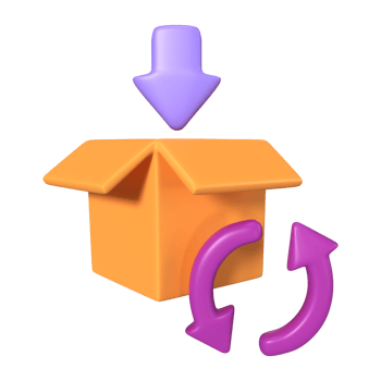 Order Processing 3D Illustration Icon png