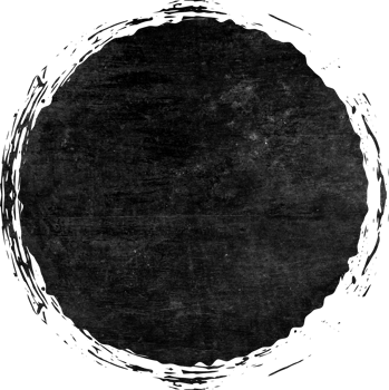 Transparent distressed grunge circle stamp png