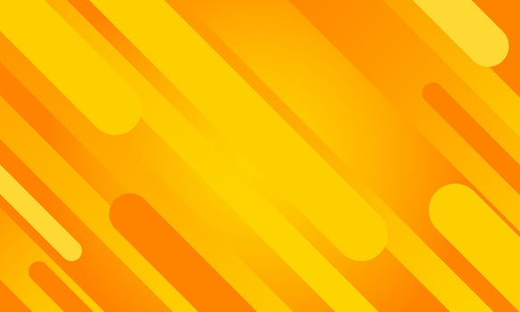 Orange abstract geometric background Modern shape dot style vector design