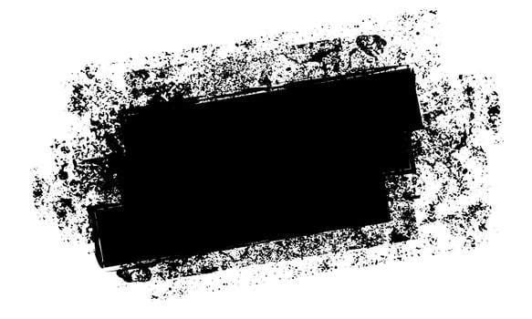 Texture. Grunge rough dirty background. Brushed black paint cover Vector