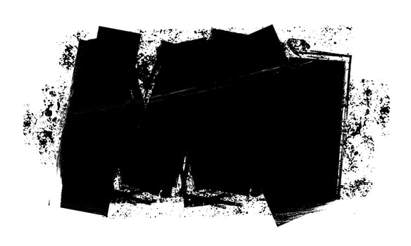Texture. Grunge rough dirty background. Brushed black paint cover Vector