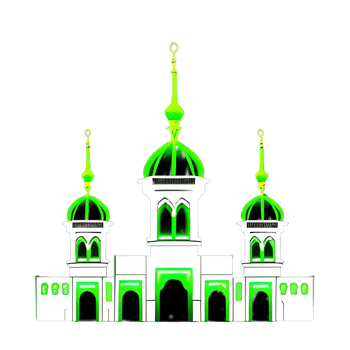 Illustration of Futuristic Mosque png