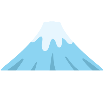 Iceberg with ice on top png