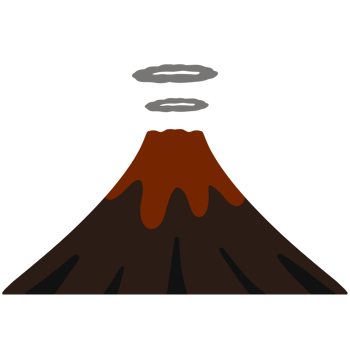 volcano and smoke png