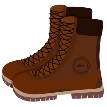 illustration of a pair of boots png