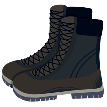 illustration of a pair of boots png