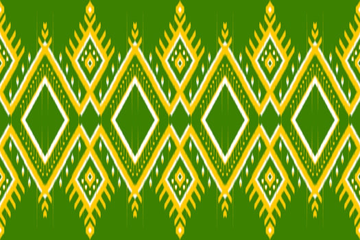 Seamless abstract ikat pattern abstract background for textile design. Can be used in fabric design for clothes, decorative, wrapping, illustration, vector. vector