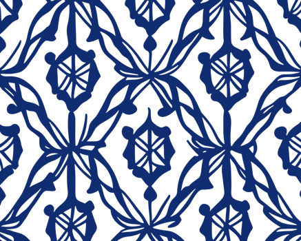 Seamless pattern illustration in traditional style with abstract geometric ornament - like Portuguese tiles. png