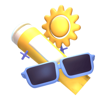3D summer sunscreen icon rendered isolated on the transparent background. Simple and elegant objects for your design. png