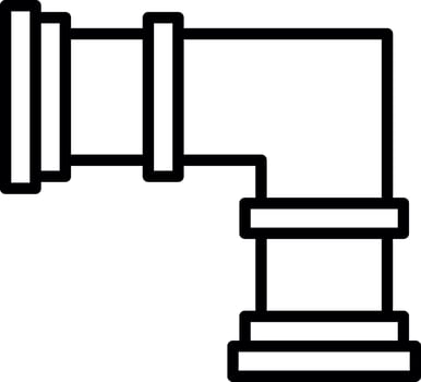 Pipes Vector Icon Design