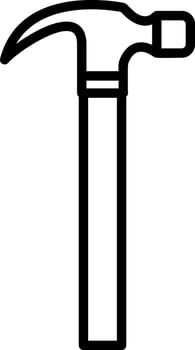 Hammer Vector Icon Design